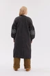 Кардиган "Вояж" сіро-білий, розмір 4XL-5XL - зображення 6