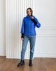 Fashions • Куртка женская с довязом на рукавах "Dream" Fashions 44 электрик (№3508-мк) - изображение 4