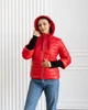 Fashions • Куртка женская с довязом на рукавах "Dream" Fashions 54 красный (№3508-мк) - изображение 1