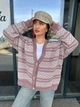 Fashions • Жіночий кардиган на гудзиках Chantelle Fashions 44-56 пудра (408-нс) - зображення 10