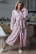 Fashions • Халат женский длинный Flavia Fashions 42-48 светло-розовый (1031/1-хал) - изображение 3