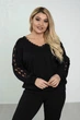 Fashions • Кофта женская Joyce Fashions 54-58 черный (#377-ел) - изображение 10