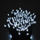 Уличная гирлянда бахрома Фейерверк 240 LED, 2,5x0,6м, черный каучук, 220В, IP65, Холодный белый - изображение 3
