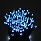 Уличная гирлянда бахрома Фейерверк 240 LED, 2,5x0,6м, черный каучук, 220В, IP65, Синий - изображение 4