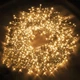 Вулична гірлянда бахрома Феєрверк 240 LED, 2,5x0,6 м, чорний каучук, 220 В, IP65, Теплий білий - зображення 8