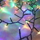 Уличная гирлянда бахрома Фейерверк 240 LED, 2,5x0,6м, черный каучук, 220В, IP65, Мультиколор - изображение 6