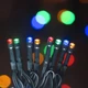 Уличная гирлянда бахрома Фейерверк 240 LED, 2,5x0,6м, черный каучук, 220В, IP65, Мультиколор - изображение 7