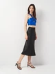 Футболка женская Zara 3485/589 S Синяя (03485589420024) - изображение 3