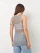 Футболка женская Zara 3519/418 M Серая (03519041808034) - изображение 2
