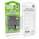 Зарядное устройство с быстрой зарядкой QC 3.0 для телефона + кабель USB Type-C HOCO C72Q |1USB, 3A| Черный - изображение 2