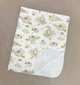 Непромокаемая пеленка многоразовая 100x80 см впитывающая хлопковая двухстороння детская для новорожденных в роддом для кроватки, коляски для девочки Утка мама Anny.Home - изображение 1