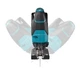 Лобзик акумуляторний Makita JV002GZ (26 мм, 800-3500 хв-1, XGT, BL, без акумуляторів та зарядного пристрою) - зображення 5