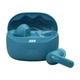 Беспроводные наушники TWS JBL Tune Beam 2 Turquoise (JBLTBEAM2TQE), закрытые, активное шумоподавление, 48 (12+36) часов автономной работы, 6 микрофонов, бирюзовые - изображение 1