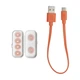 Беспроводные наушники TWS JBL Tune Flex 2 Ghost White (JBLTFLEX2GWHT), закрытые, активное шумоподавление, 6 микрофонов, 48 часов автономной работы, IP54, белые - изображение 9