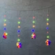 Гирлянда светодиодная Счастливого рождества питание от сети 8 режимов 100 LED 3 х 0.85 м Разноцветный - изображение 1
