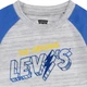 Детский летний комплект (футболка + шорты) для мальчика Levi's 410506436 80 см Синий/Серый (1159820541) - изображение 3