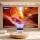 Проектор HY450 900ANSI Android 11 8K 1080P Wifi6 Голосове керування Allwinner H716 електронний фокус, домашній кінотеатр - зображення 9