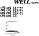 Дефлекторы окон Wellvisors Off-Road серия передние и задние Chevrolet;GMC Silverado;Sierra 2014-2018 Crew Cab 4 шт (3-847CH014) - изображение 5