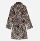Плюшевый халат Victoria’s Secret Plush Robe XS/S Лео принт - изображение 3