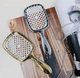 Расческа Janeke Superbrush Silver&White серебро белый - изображение 2
