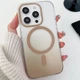 Чехол TPU+PC Shadow with MagSafe для Apple iPhone 16 Pro (6.3") Quicksand gold - изображение 2