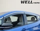 Дефлекторы окон Wellvisors с хромированным молдингом передние и задние Buick Encore GX 2020-2024 4 шт (3-847BU012) - изображение 3