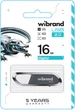 Флеш память USB Wibrand Aligator 16GB USB 2.0 Grey (WI2.0/AL16U7G) - изображение 2