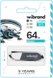 Флеш память USB Wibrand Aligator 64GB USB 2.0 Grey (WI2.0/AL64U7G) - изображение 2