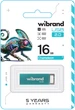 Флеш память USB Wibrand Chameleon 16GB USB 2.0 Light Blue (WI2.0/CH16U6LU) - изображение 2