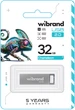 Флеш память USB Wibrand Chameleon 32GB USB 2.0 Silver (WI2.0/CH32U6S) - изображение 2