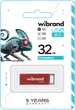 Флеш память USB Wibrand Chameleon 32GB USB 2.0 Red (WI2.0/CH32U6R) - изображение 2
