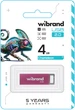 Флеш память USB Wibrand Chameleon 4GB USB 2.0 Pink (WI2.0/CH4U6P) - изображение 2