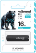 Флеш память USB Wibrand Grizzly 16GB USB 2.0 Black (WI2.0/GR16P3B) - изображение 2