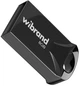 Флеш память USB Wibrand Hawk 8GB USB 2.0 Black (WI2.0/HA8M1B) - изображение 1