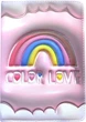 Блокнот 3D антистресс Weibo Радуга 130х183 мм 96 листов (95561-12WB-1) - изображение 1