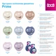 Пустышка силиконовая динамическая Lovi Prime 0-6 месяцев Coconut (34/400) - изображение 15