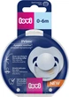 Пустышка силиконовая динамическая Lovi Prime 0-6 месяцев Baby Blue (34/416) - изображение 1