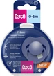 Пустышка силиконовая динамическая Lovi Prime 0-6 месяцев Blue (34/417) - изображение 1