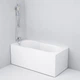 Ванна акриловая Am.Pm X-Joy 150x70 см белый W88A-150-070W-A - изображение 4