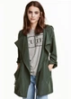 Парка H&M 38 Зеленый (HM-0354551-4-Dgreen) - изображение 1
