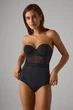 Боди Ysabel Mora 70B Чёрный (Negro) (94858) - изображение 1