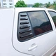 Накладки на окна задней двери Volkswagen Golf MK4 1997-2003 уголки жабры 2шт цвет Черный - изображение 8