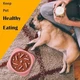 Миска для медленного кормления Happy Hunter Jungle, Розовый - изображение 6