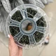 Светодиодная гирлянда мишура "Роса", 50м, с пультом, 1500 LED, от USB и сети 220V, 8 режимов, Белый - изображение 3
