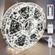 Светодиодная гирлянда мишура "Роса", 50м, с пультом, 1500 LED, от USB и сети 220V, 8 режимов, Белый - изображение 1