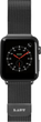 Pasek Laut Steel Loop do Apple Watch 42/44 mm Black (LAUT_AWL_ST_BK) - obraz 2