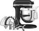 Кухонна машина KitchenAid Artisan 5KSM70SHXEBK з підйомною чашею, чавун - зображення 1