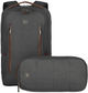 Plecak na laptopa Wenger City Upgrade 16" Grey + torba (606489) - obraz 1