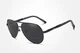 Чоловічі поляризаційні сонцезахисні окуляри KINGSEVEN K725 Black Gray - зображення 3