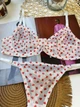 Комплект женского нижнего белья с сердечками SM2291pwe белый Simply sexy M - изображение 6